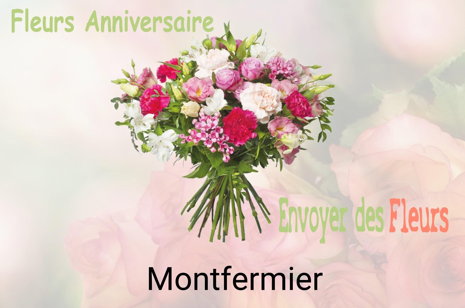 Bouquet de fleurs d’anniversaire livré à Montfermier